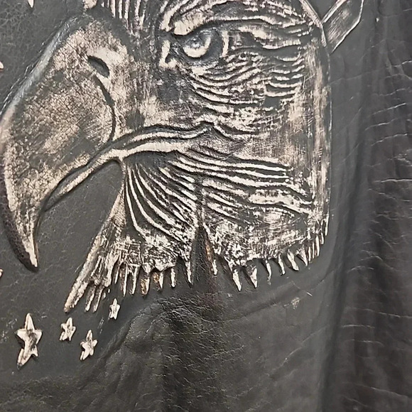 LEATHER VEST - Picture 3 of 10